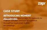 Targeting ZAPR Audiences: TV Moments Marketing