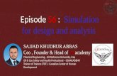 Episode 56 :  Simulation for design and analysis