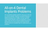All-on-4 Dental Implants Problems