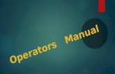 Operators   manual