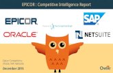 Epicor, Oracle, SAP,NetSuite | Company Showdown