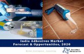 India Adhesives Market Forecast and Opportunities, 2020