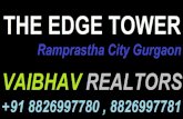 Sector 37 D Gurgaon Resale The EDGE Tower 2,3,4 BHK Call VR +91 8826997781