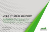 Druid at Hadoop Ecosystem