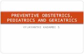 Preventive obstetrics, pediatrics and geriatrics (2)