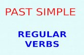 Past simple regular verbs