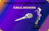 Fear of Public Speaking- How to Overcome