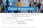 Citizen engagement - First international ECSA conference 2016