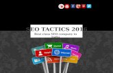 Seo tactics 2016 - professional SEO Company in Bangalore