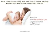 How to ensure safety and reliability when buying fertility drugs online   ivfprescriptions