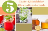 5 Tasty & Healthier Alternatives to Soda