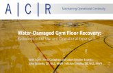 ACR Water-Damaged Gym Floors: Reducing Loss of Use and Operational Expense