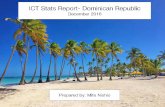 Dominican ICT stats -  December 2016