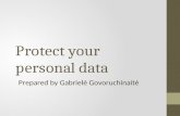Protect your personal data II