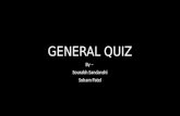 General Quiz Cubix '16 Prelims 13/04/16