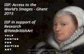 IIIF in support of Research