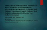 Preclinical Evaluation and Clinical Application of Novel Cross-Modal, Multidisciplinary Bio-Technology with Anti-Radiation Prophylaxis (Anti-Radiation Vaccine) and Therapy Regimens