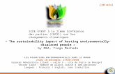 The sustainability impact of hosting environmentally-displaced people