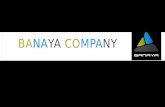 BANAYA Company Profile - Introductary Presentation 2016