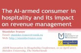 The AI-armed consumer in hospitality and its impact on revenue management