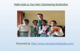 Why can India be your next Volunteering destination?