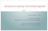 Narratives of Learning: The Portfolio Approach - Public defense V-2