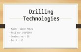 Drilling technologies