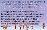 Educational Technology lesson 16 using project based multimedia learning