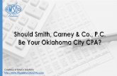 Should Smith, Carney & Co., P.C. Be Your Oklahoma City CPA? (SlideShare)