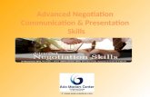 Advanced Negotiation Communication & Presentation Skills
