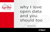 Why I love open data and you should too