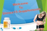 Be Fit Yourself with Slimex15 Diet Supplements