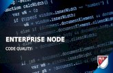 Enterprise Node - Code Quality