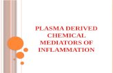 Plasma derived chemical mediators of inflammation