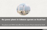 mitigating climate change in Lebanon - an overview