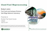 08   used fuel reprocessing