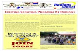 Issue # 1 Scouting Program at Radians School.