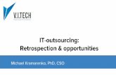 Lviv Outsourcing Forum 2016 Михайло Крамаренко “IT-outsourcing: Retrospection & opportunities”