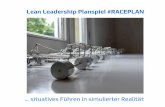 Bilddokumentation Lean Leadership Planspiel #RACEPLAN
