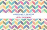 New English course grammar in context