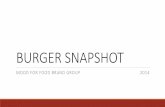 Mood for Food -- Burger Snapshot Spring 2015