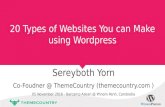 20 Types of Websites You can Make using Wordpress