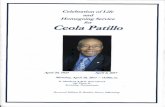 Trinity Kings World Leadership(Family Archives): Our Patriarch, King Ceola of the Patillo Family Kingdom..."Celebration of Life and Homegoing Program".A Life Well Lived "In Excellence"