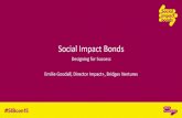 Presentation Emilie Goodall director impact+ ©Bridges Ventures – 1ste nationaal congres social impact bonds #sibcon15 #sib nederland netherlands by Start Foundation