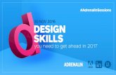 #AdrenalinSessions: Design skills you need to get ahead in 2017