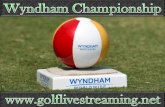 Wyndham Championship Golf preview