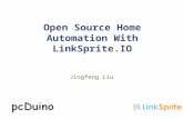 Home Automation with LinkSprite IO