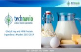 Global Soy and Milk Protein Ingredients Market 2015-2019