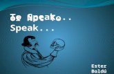 To speak or not to speak