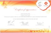 certificate of appreciation - CWG